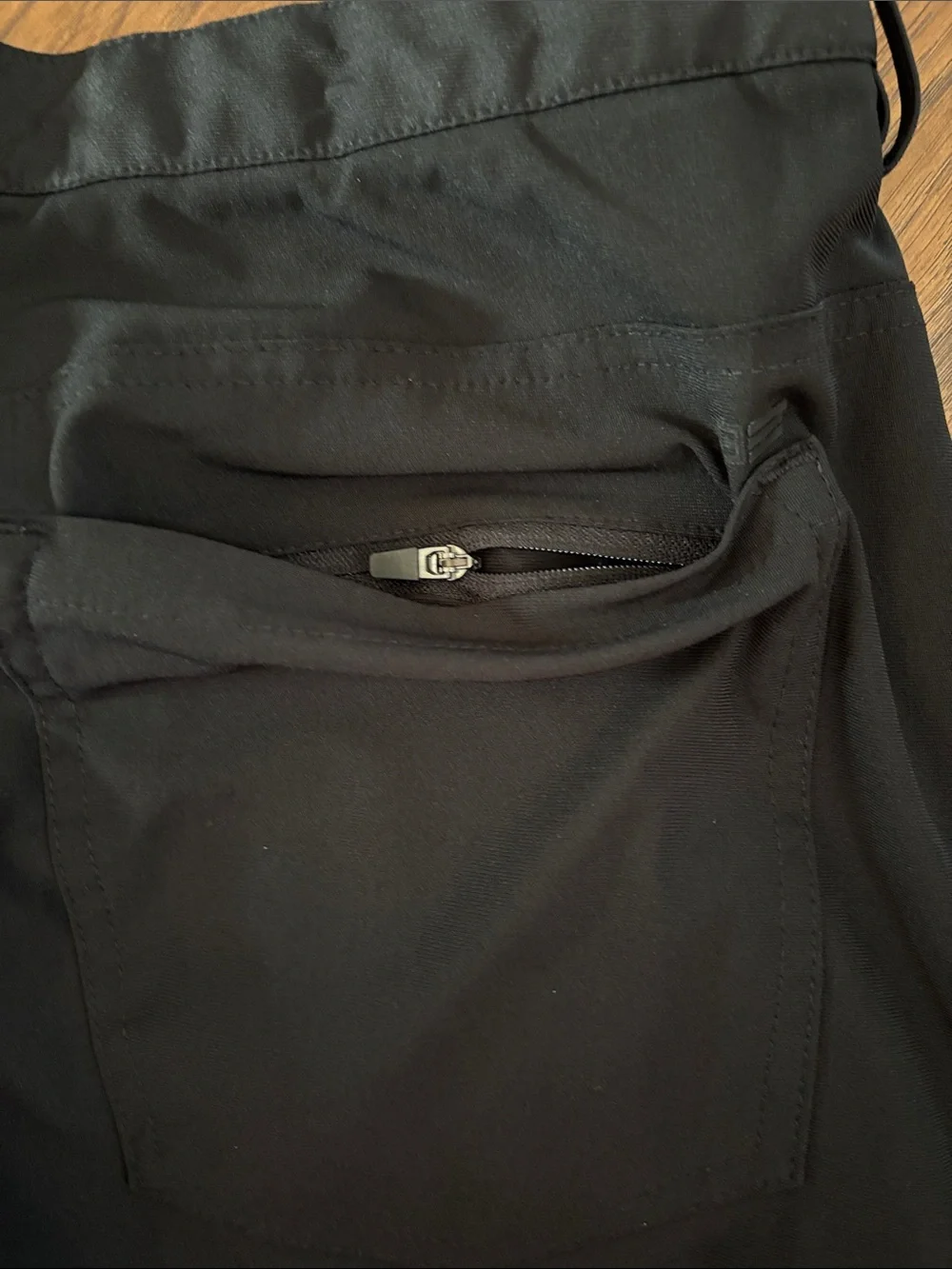 Chaps Black Tailored Dress Pants